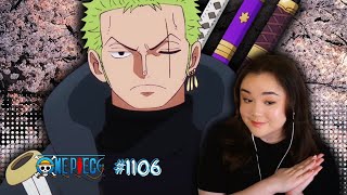 EGGHEAD ZORO WILL SAVE ME  One Piece Episode 1106 Reaction 🌸 [upl. by Olaf]