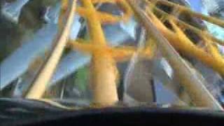 Dreamworld Cyclone on ride POV [upl. by Izy]