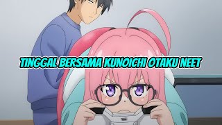 Anime romcom 2025 NEET kunoichi to nazeka dousei hajimemashita [upl. by Lothair]