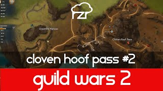 Guild Wars 2 Cloven Hoof Pass Vista 2 [upl. by Rockefeller]