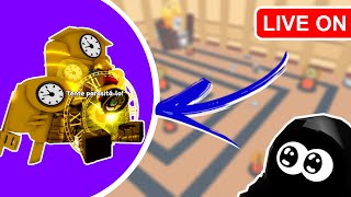 🔴  AO VIVO  Toilet Verse Tower Defense  roblox skibidi [upl. by Yleik]