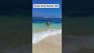 Green bowl beach uluwatu bali [upl. by Niwri192]