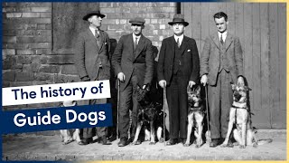 The history of Guide Dogs – featuring our very first guide dog partnerships [upl. by Assilam721]