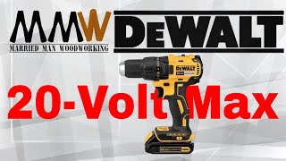 dewalt 20v max cordless drill  driver kit brushless 12inch DCD777 Unbox [upl. by Swanhilda645]