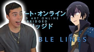 SAO Abridged Most Quotable Lines REACTION [upl. by Yluj]