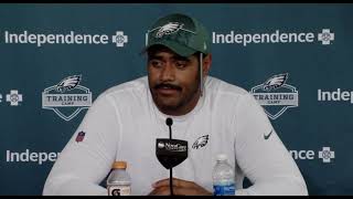 “Unacceptable” Jordan Mailata punished Eagles after mistakes “guys may not like it too damn bad” [upl. by Peonir40]