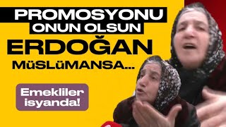 Emeklilerden Erdoğana promosyon tepkisi [upl. by Anrol574]