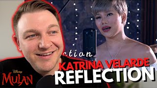 Katrina Velarde covers REFLECTION from Disneys MULAN  Musical Theatre Coach Reacts [upl. by Violante]