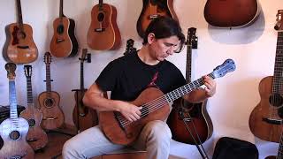 Fabricatore style Italian early romantic classical guitar 1820  outstanding sound [upl. by Mchenry]