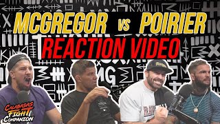 McGregor vs Poirier 3 Reaction  Calabasas Fight Companion [upl. by Vergos]