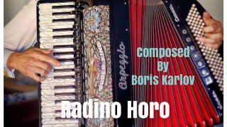 Radino Horo  Boris Karlov Composition Accordion [upl. by Hesper65]