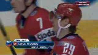 RussiaSweden Fedorov Goal [upl. by Jegger129]