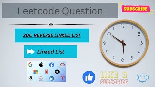 206 Reverse Linked List  Striver Sheet Solution  Leetoce Question [upl. by Tallu]