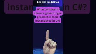 Generics and Instantiation Constraints in C [upl. by Noiztneb495]