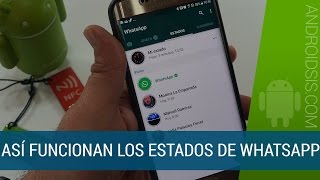 Así funcionan los nuevos estados de WhatsApp [upl. by Nomahs]