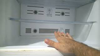 como revisar defrost de un refrigerador no frost whirlpool REFRIGERACION [upl. by Tollman433]