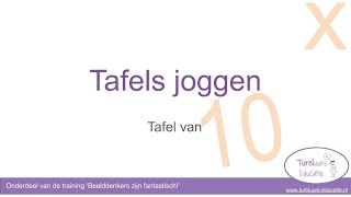 Tafeljoggen tafel van 10 [upl. by Rucker]