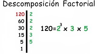 Descomposición Factorial  Primaria [upl. by Ylram937]