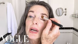 Watch This 1980s Supermodel’s Spectacular AgeDefying Beauty Routine  Beauty Secrets  Vogue [upl. by Esinev120]