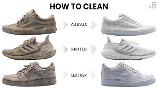 How To Clean Your White Sneakers  The Best Method [upl. by Herries]