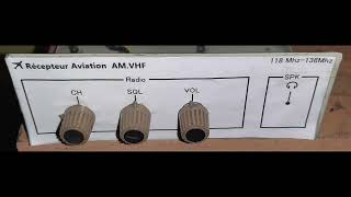 fabrication maison dun récepteur aviation 118 Mhz 136 Mhz [upl. by Yelahs]