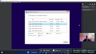Comment partitionner avec précision votre disk lors de linstallation windows [upl. by Merideth]