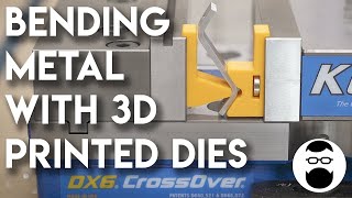 Bending Aluminum with 3DPrinted Dies [upl. by Ehling857]