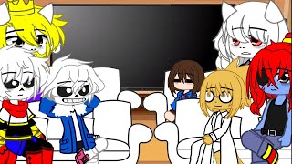 Undertale reacts to deltarune the not musical part 3 [upl. by Service]