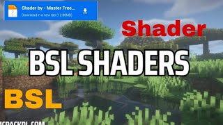 bsl shaders minecraft download [upl. by Ilowell]