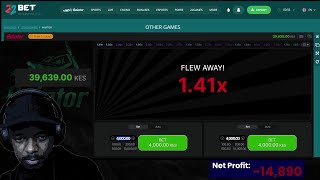 Aviator Game Going For 60k Net Profit [upl. by Iveksarap101]