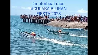 motorboat race CULABA BILIRAN FIESTA 2023 [upl. by Domela]