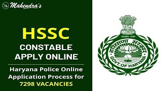 HSSC Haryana Police Constable Recruitment 2021 Online registration begins for 7298 vacancies [upl. by Hillyer725]