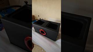 Cajon para 2 subwoofers Kicker L7 acabado en Body listo para ser enviado bass [upl. by Aldus646]