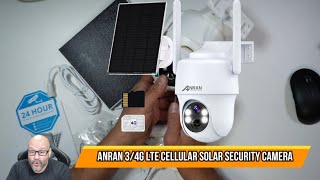 ANRAN 4G LTE Cellular Solar Security Camera [upl. by Seys575]