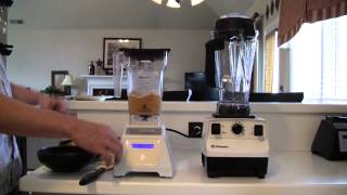 Blender Review VITAMIX vs BLENDTEC Peanut Butter Attempt [upl. by Ibor136]