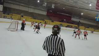 Tyler Varacchi 13 Yr old Goal 4 of 4 versus mamaroneck snapshot off crossbargoalies back 02192024 [upl. by Eltsyrc]