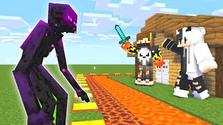 Mutant Enderman 😱 Vs The Most Secure Minecraft House [upl. by Hynda]