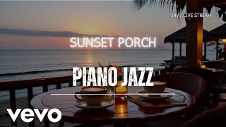 Soft Romance Cozy Beach Lounge 🍂☕ Smooth Jazz Bossa Nova Piano Instrumental for Relaxation and Chill [upl. by Niamrahc]