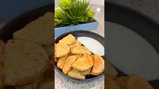 potato wedges  easy potato snacks  kids lunch idea  potato recipe shorts food cooking desi [upl. by Sairu]