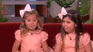 Sophia Grace amp Rosie on Becoming Big Sisters on Ellen show [upl. by Adla]