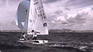 470 World Cup Palma FRA76 Pirouelle  Sipan [upl. by Seward]