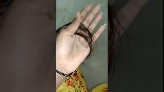 My hair starting hair fall hairfall hairstyle ytshorts [upl. by Yatnahc]