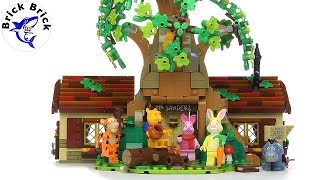 LEGO Ideas 21326 Winnie the Pooh  Speed Build Review [upl. by Garibold306]