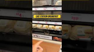 speedway Gas station Breakfast😳 foodie shorts breakfast [upl. by Hannavahs]