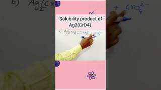 Solubility product of Sliver chromate  12th Chemistry  Unit  8 Ionic equilibrium [upl. by Kasevich]