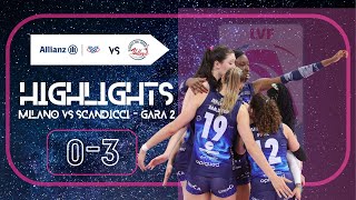 HIGHLIGHTS  Allianz Vero Volley Milano  Savino del Bene Scandicci Semifinale  Gara 2 [upl. by Christensen]