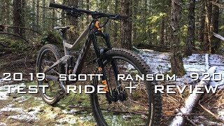 2019 Scott Ransom 920 Review [upl. by Etnom714]