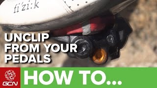 How To Unclip  Avoid A Clipless Pedal Disaster [upl. by Korwin340]