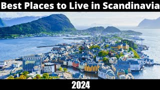 15 Best Places to Live in Scandinavia Nordic Countries  Travel Draft [upl. by Esinyl]