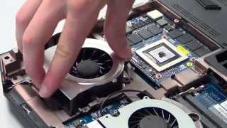 NVIDIA GeForce GTX 980M SLI Upgrade Guide in EUROCOM X8  P377SMA  SAGER NP9377 [upl. by Gurney]